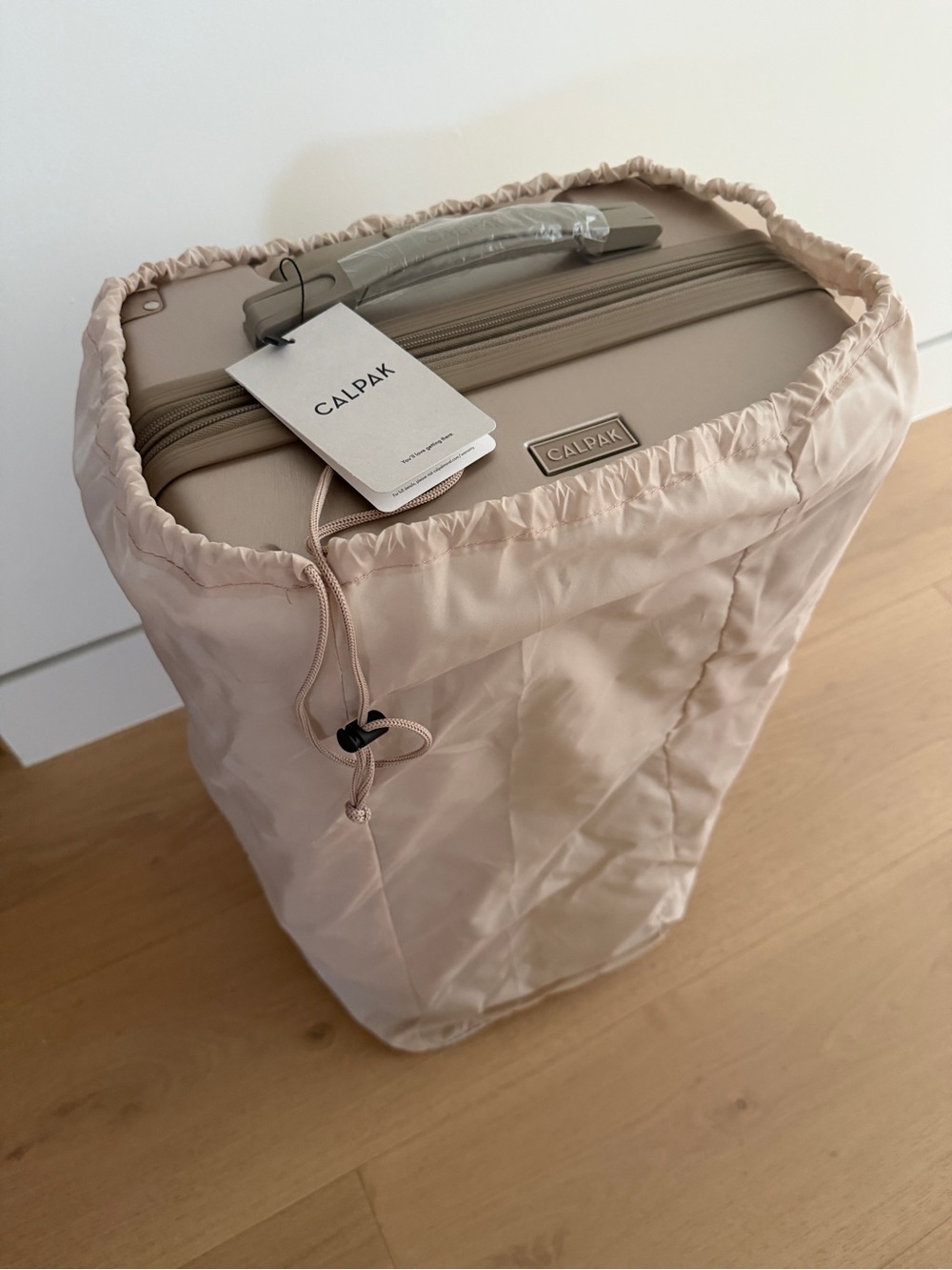 CALPAK Ambeur Carry On Luggage in Gold - Picture 3 of 4